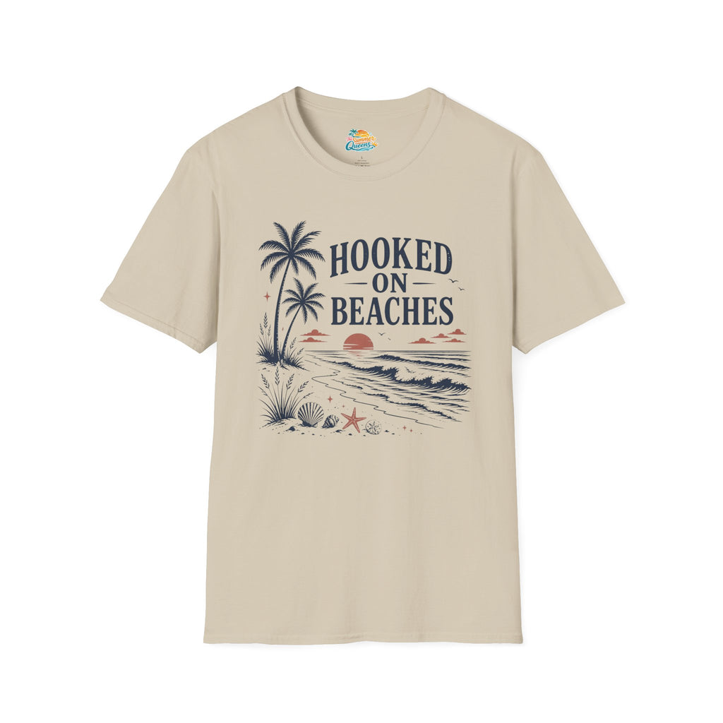 Hooked on Beaches T-Shirt