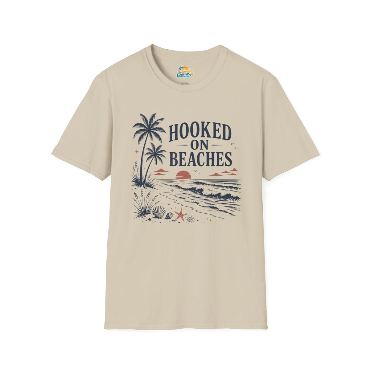 Hooked on Beaches T-Shirt