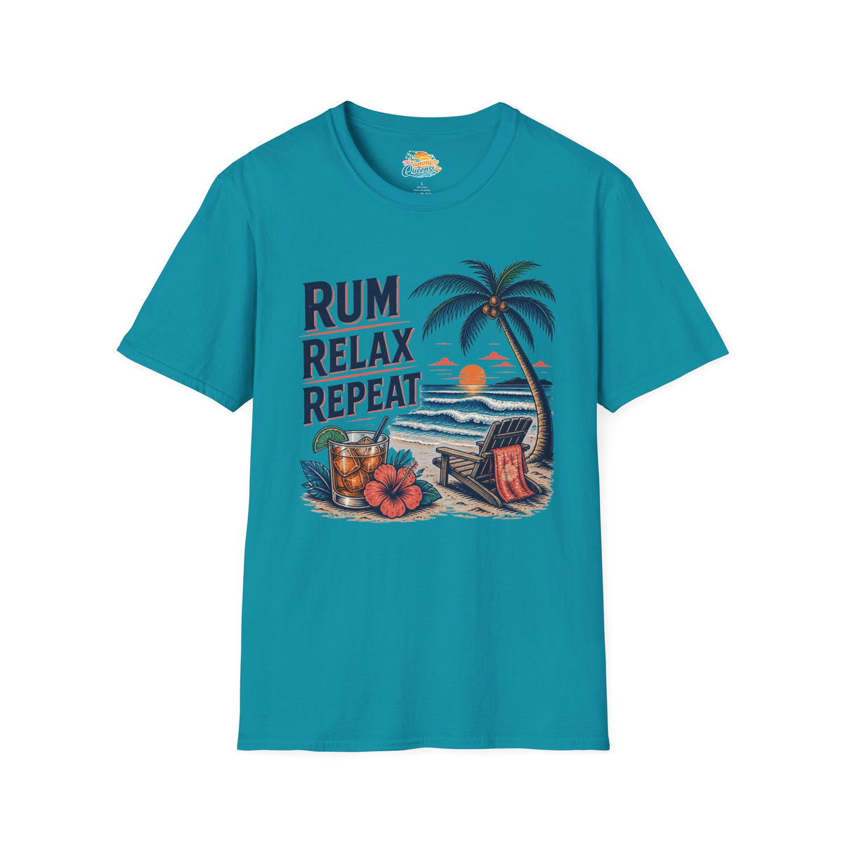 Rum Relax Repeat T-Shirt