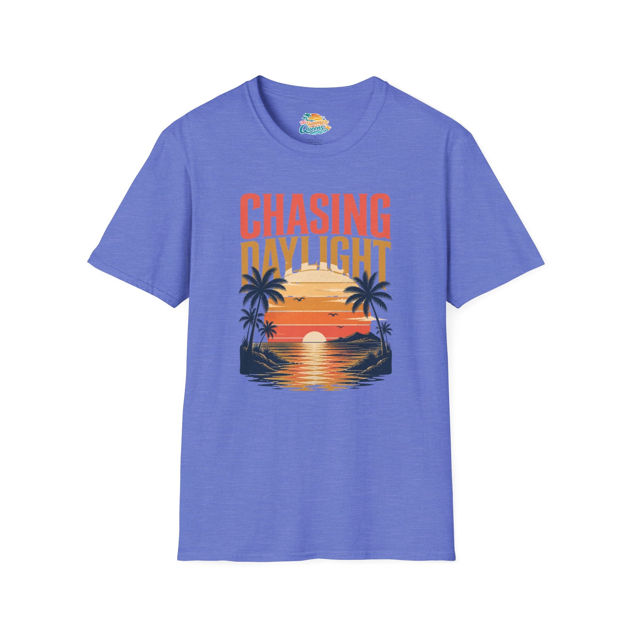 Chasing Daylight Sunset Beach T-Shirt