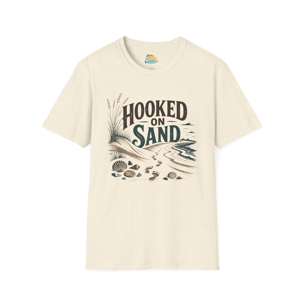 Hooked on Sand Beach T-Shirt
