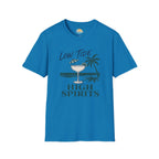 Low Tide High Spirits Cocktail T‑Shirt