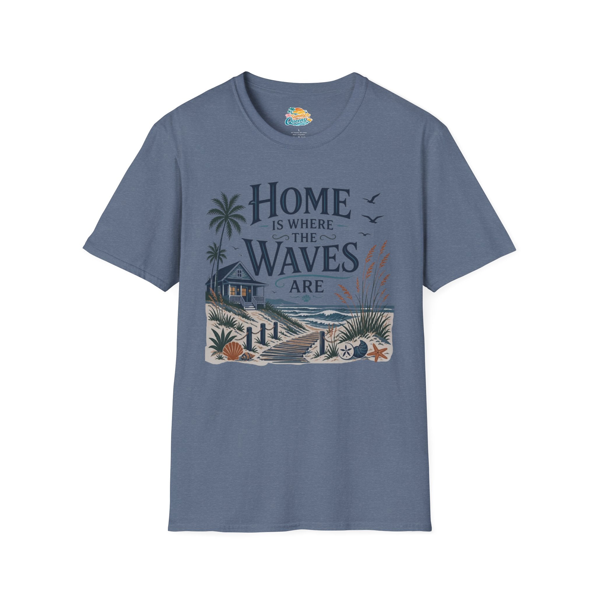 Home Is Where The Waves Are T‑Shirt