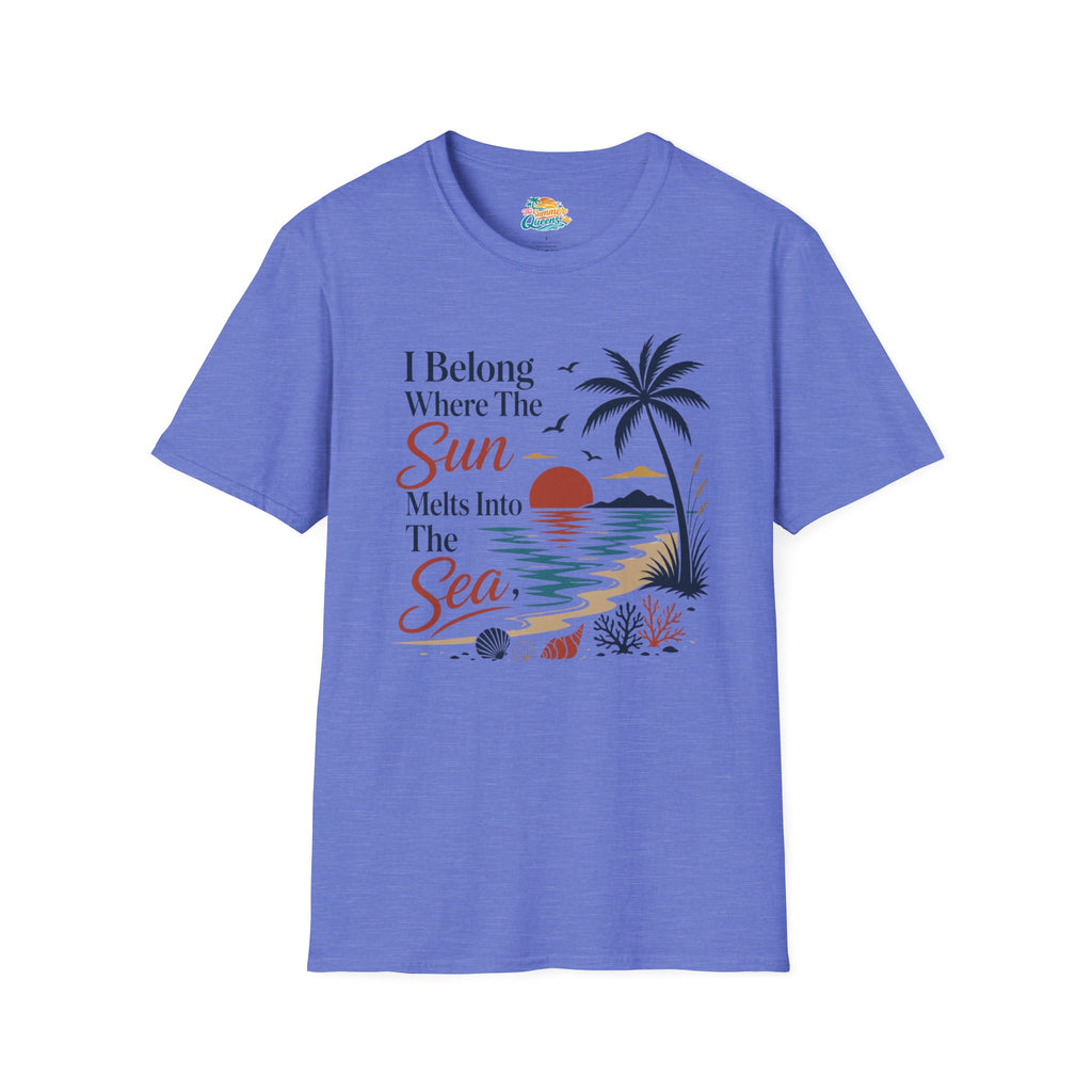 I Belong Where The Sun Melts Into The Sea T-Shirt