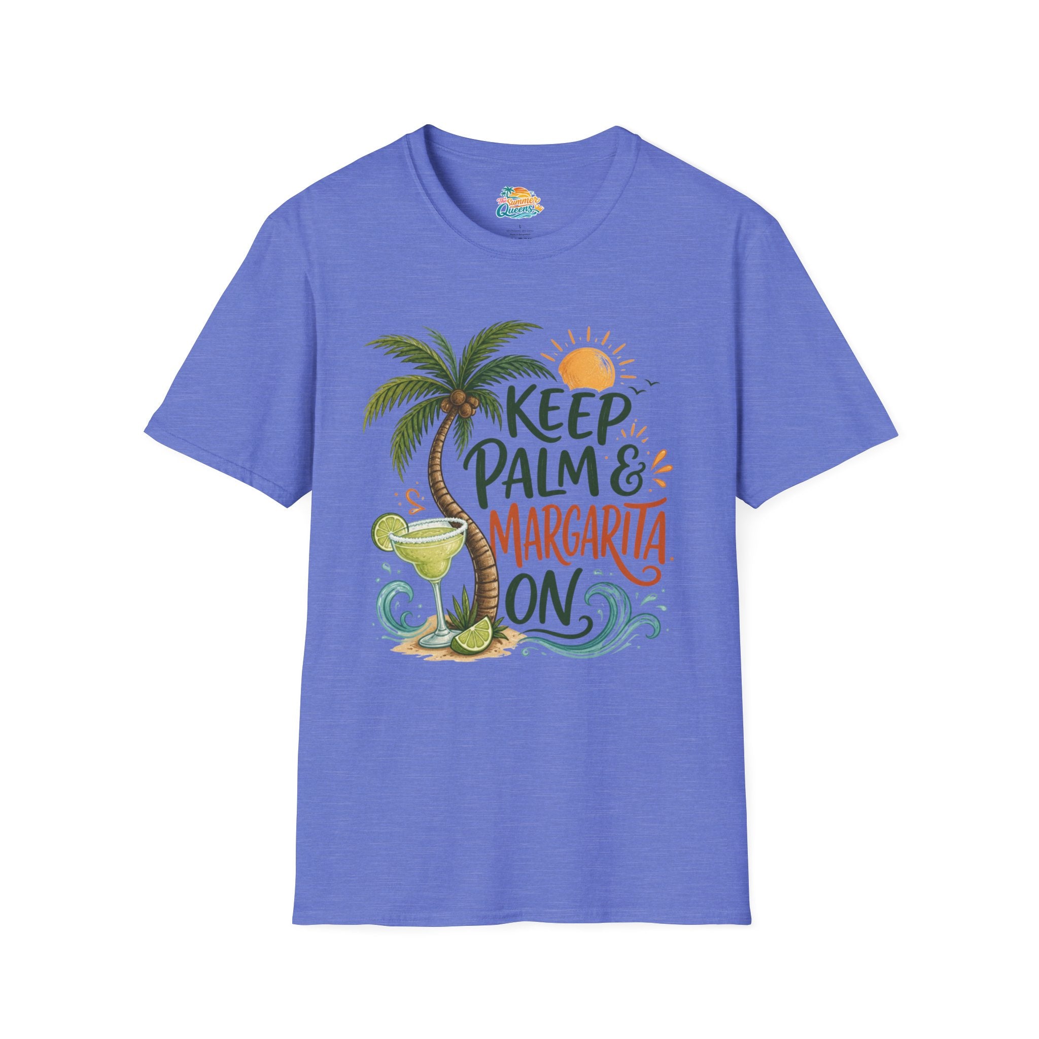 Keep Palm & Margarita On T-Shirt