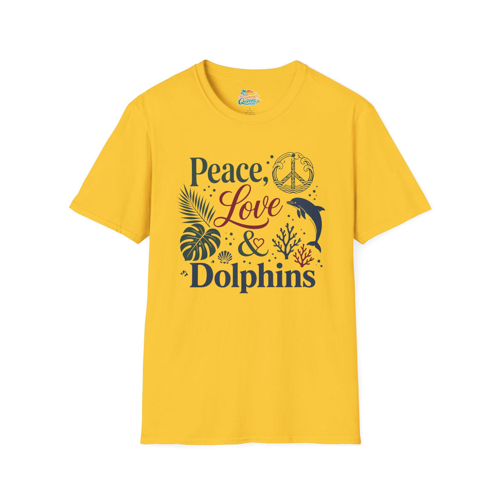 Peace, Love & Dolphins T-Shirt