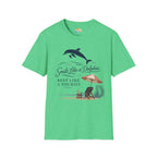Smile Like a Dolphin Beach T-Shirt