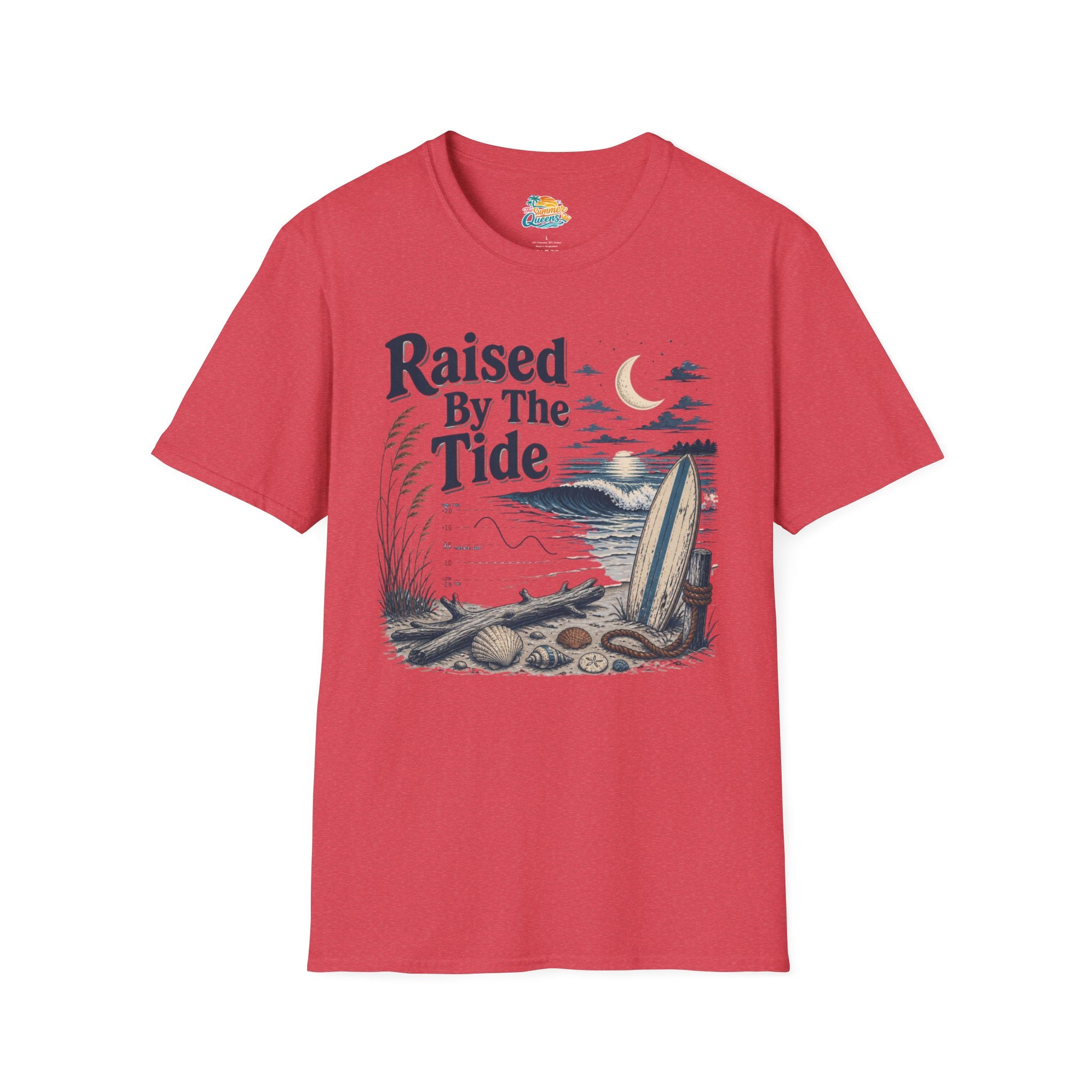 Raised By The Tide Beach T-Shirt