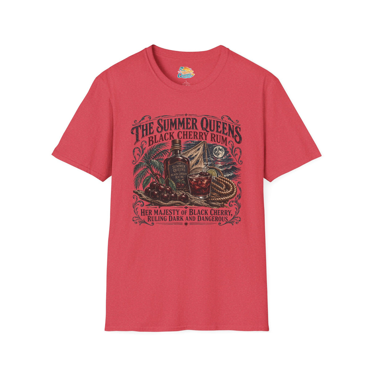 The Summer Queen’s Black Cherry Rum T-Shirt