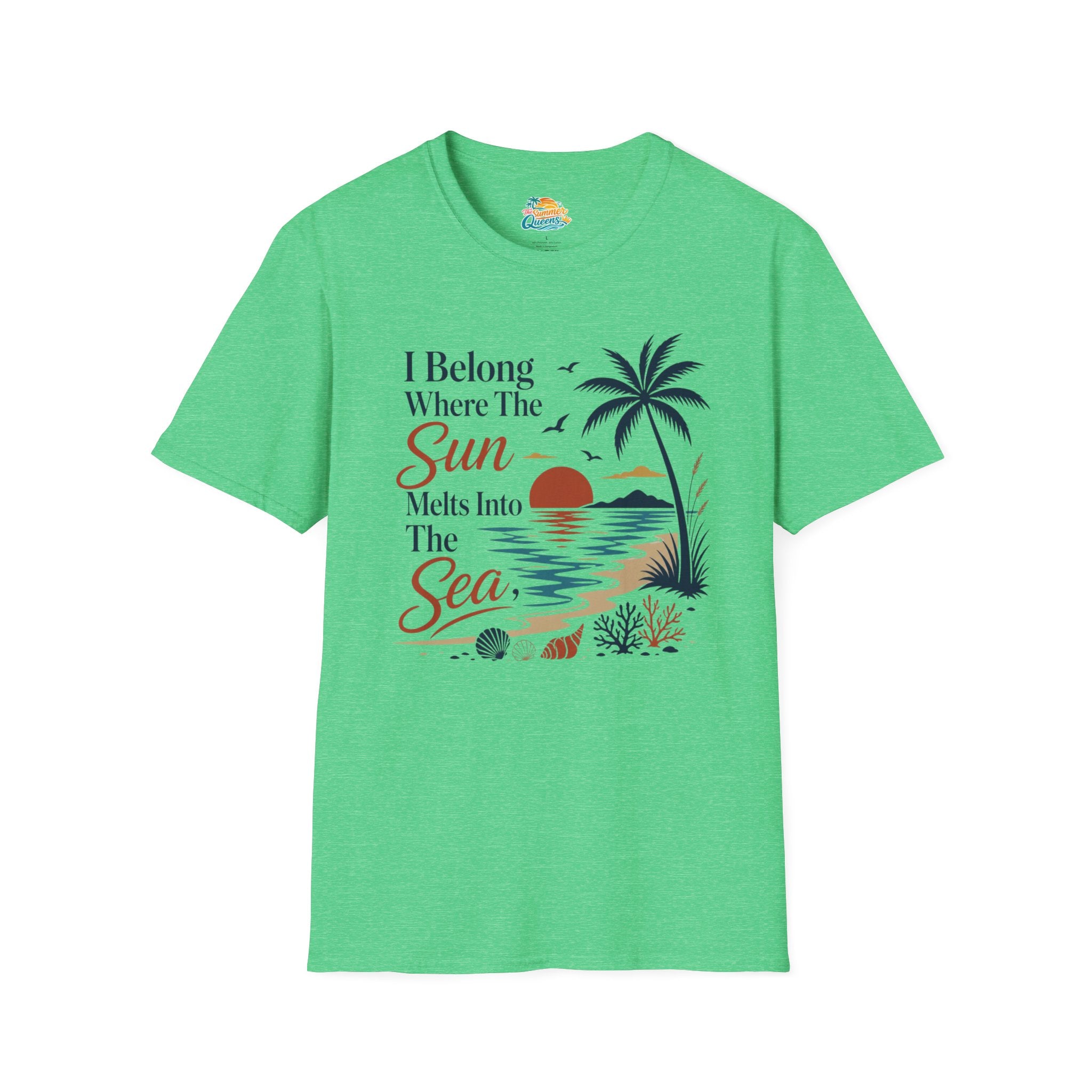 I Belong Where The Sun Melts Into The Sea T-Shirt