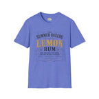 The Summer Queens Lemon Rum Label T-Shirt