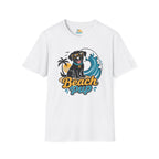 Beach Pup T-Shirt — Retro Surf Dog Graphic Tee