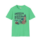 American by Birth, Beach Bum by Choice T-Shirt