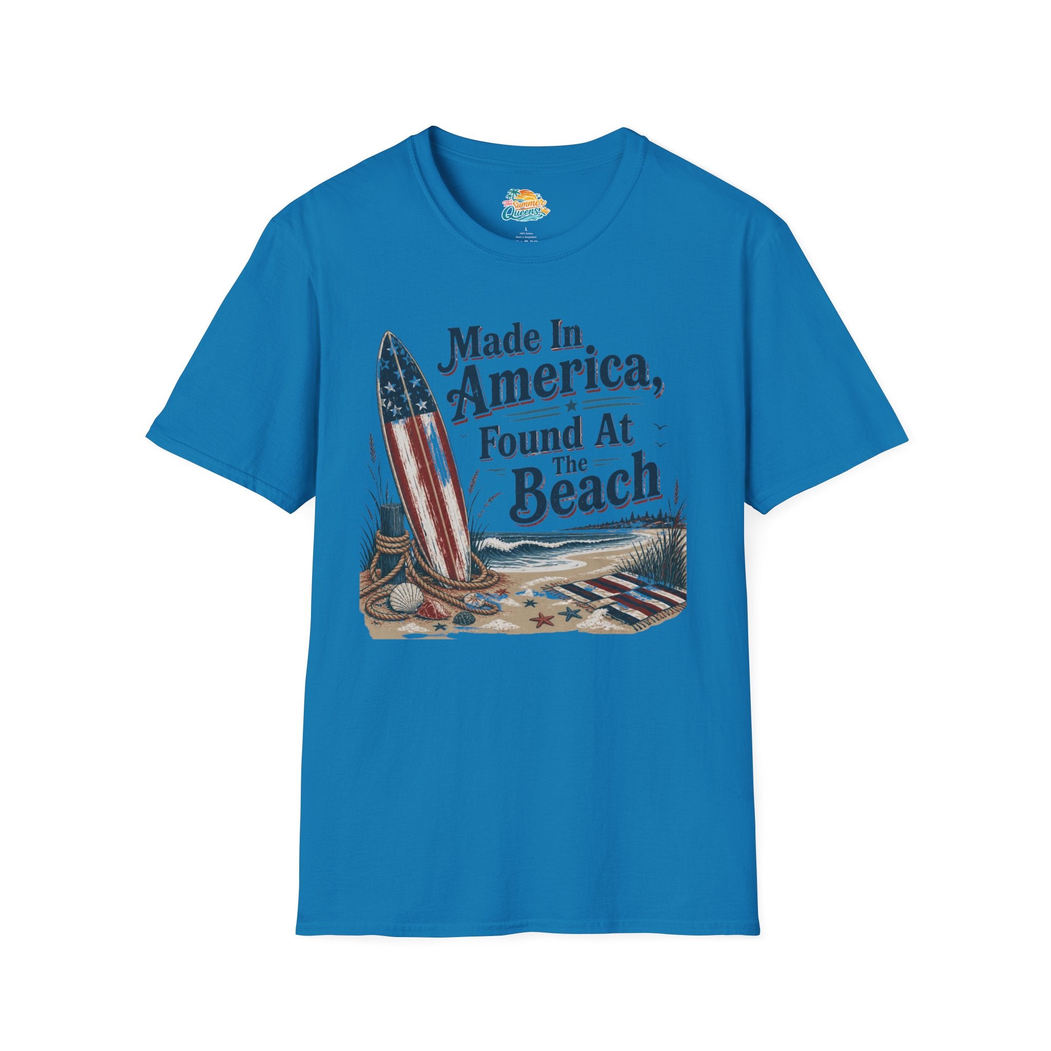Made in America, Found at the Beach T‑Shirt