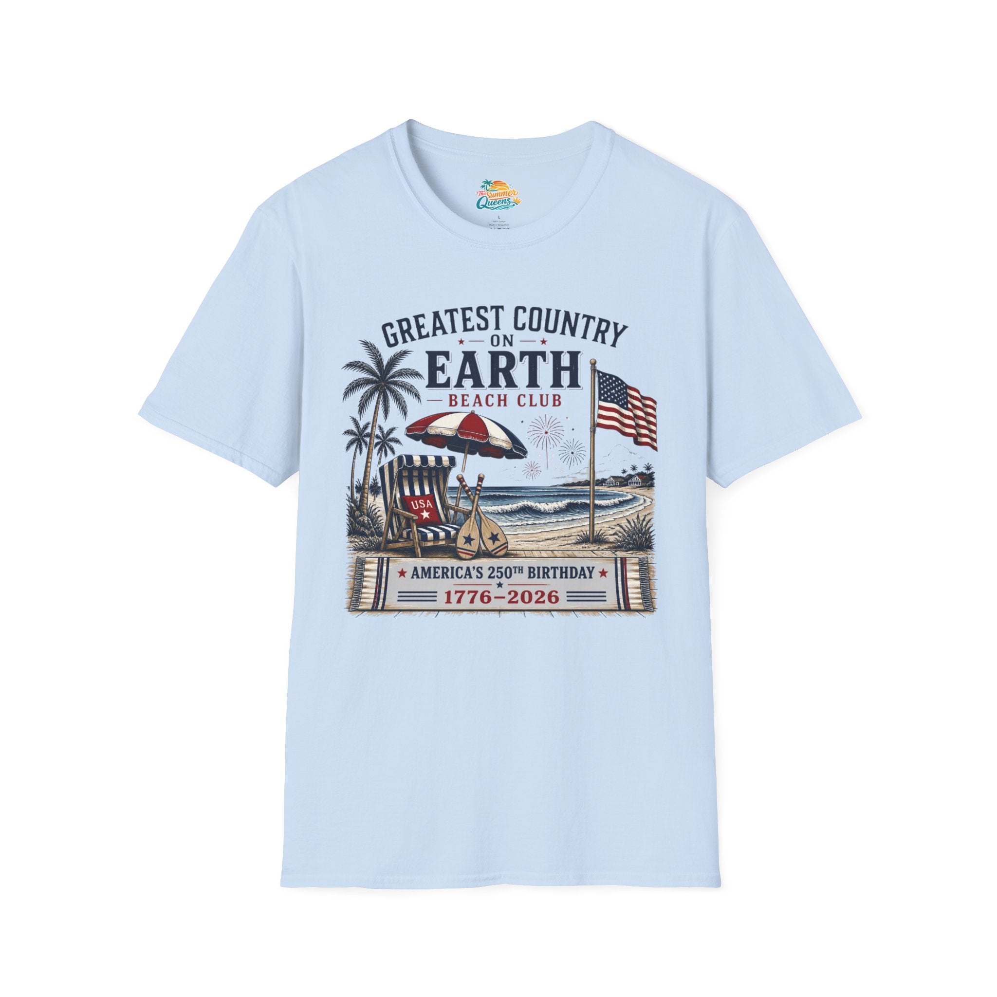 Greatest Country on Earth Beach Club T-Shirt