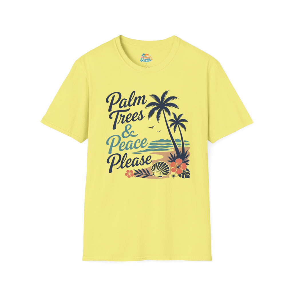 Palm Trees & Peace Please T-Shirt