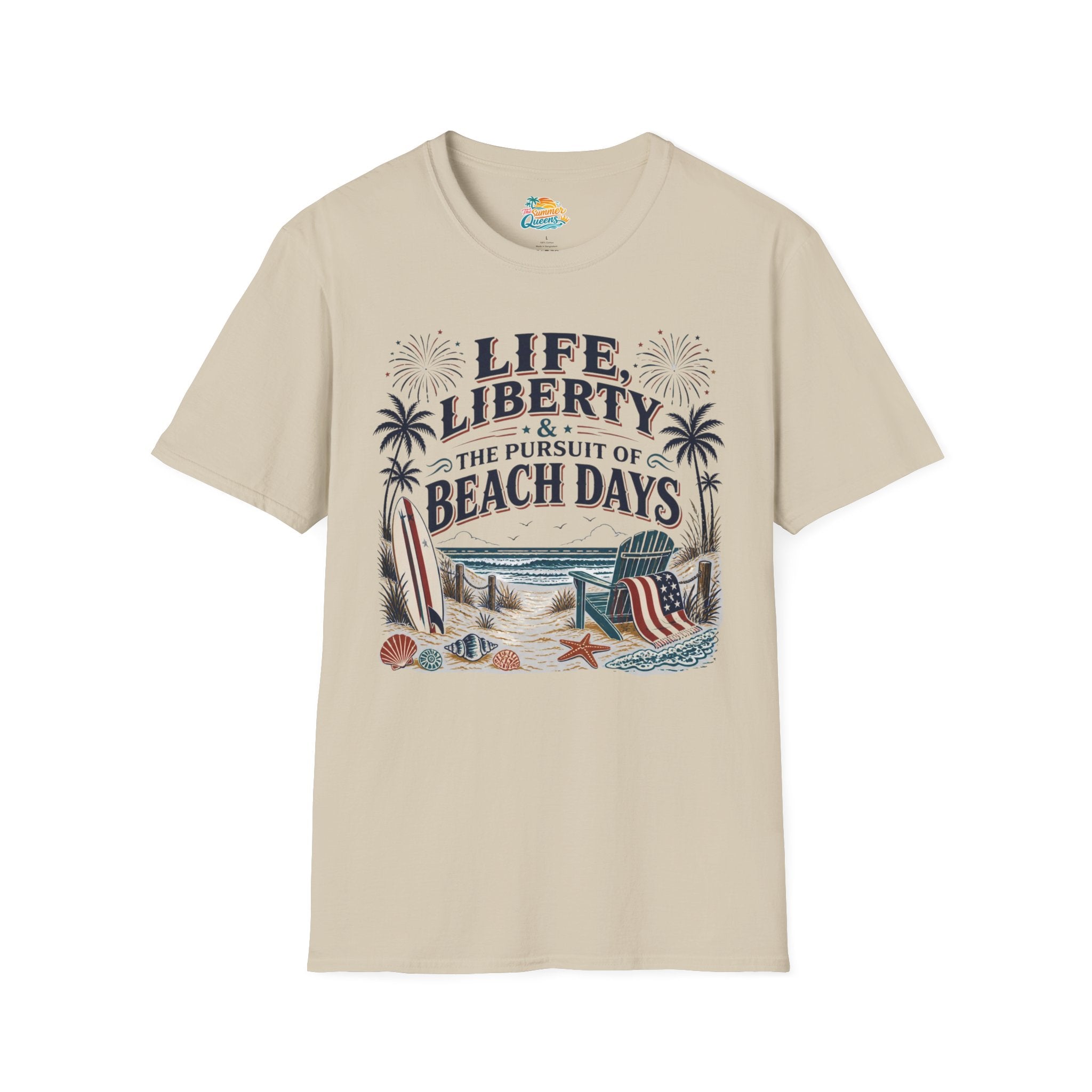 Life, Liberty & The Pursuit of Beach Days T-Shirt