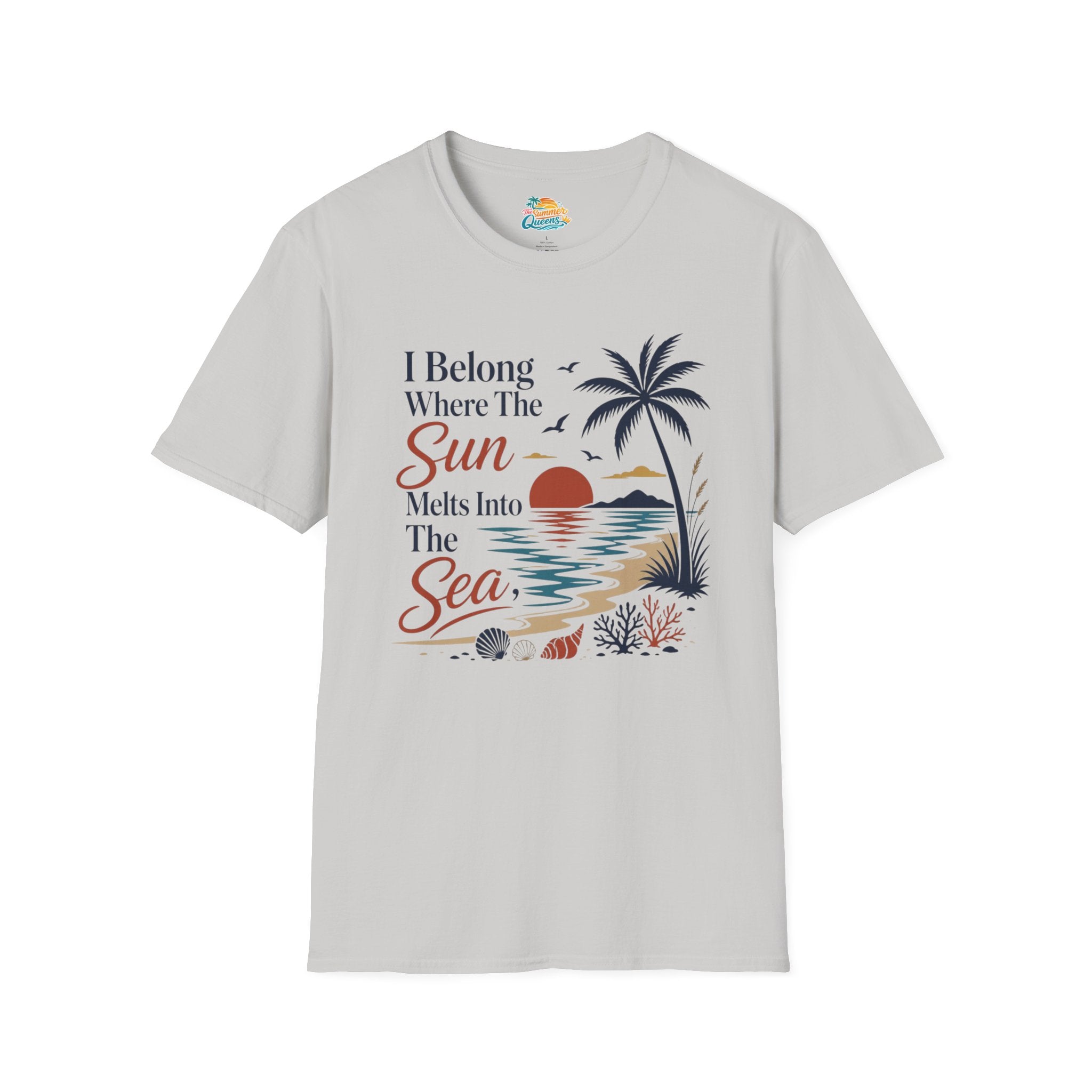 I Belong Where The Sun Melts Into The Sea T-Shirt