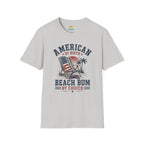 American by Birth, Beach Bum by Choice T‑Shirt