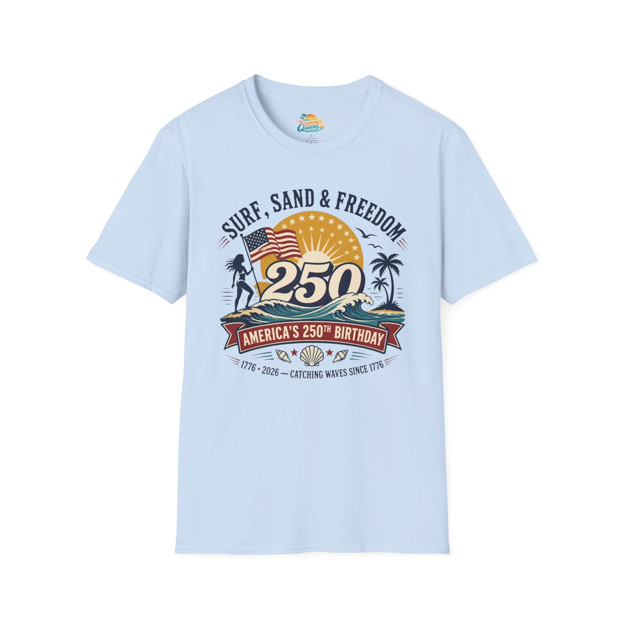 Surf, Sand & Freedom T-Shirt