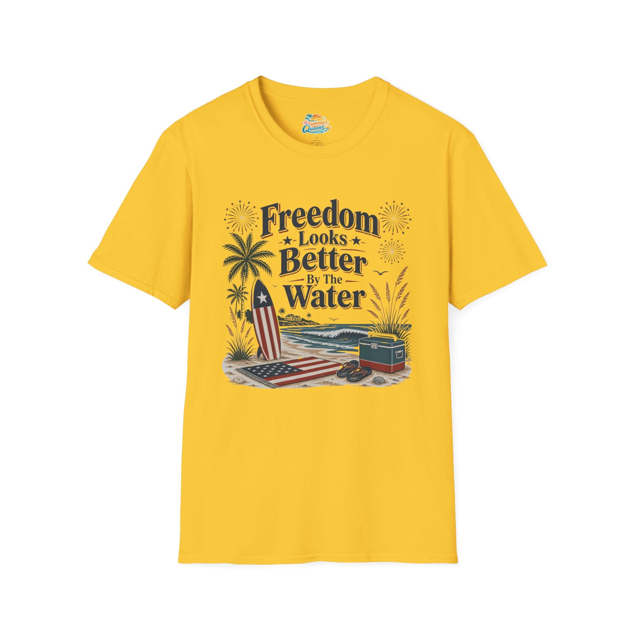 Freedom Looks Better by the Water T-Shirt