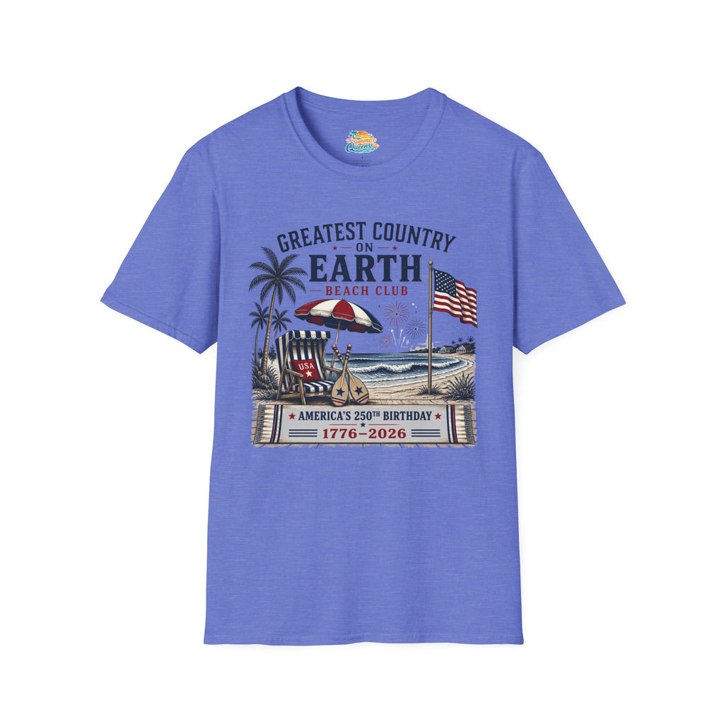 Greatest Country on Earth Beach Club T-Shirt