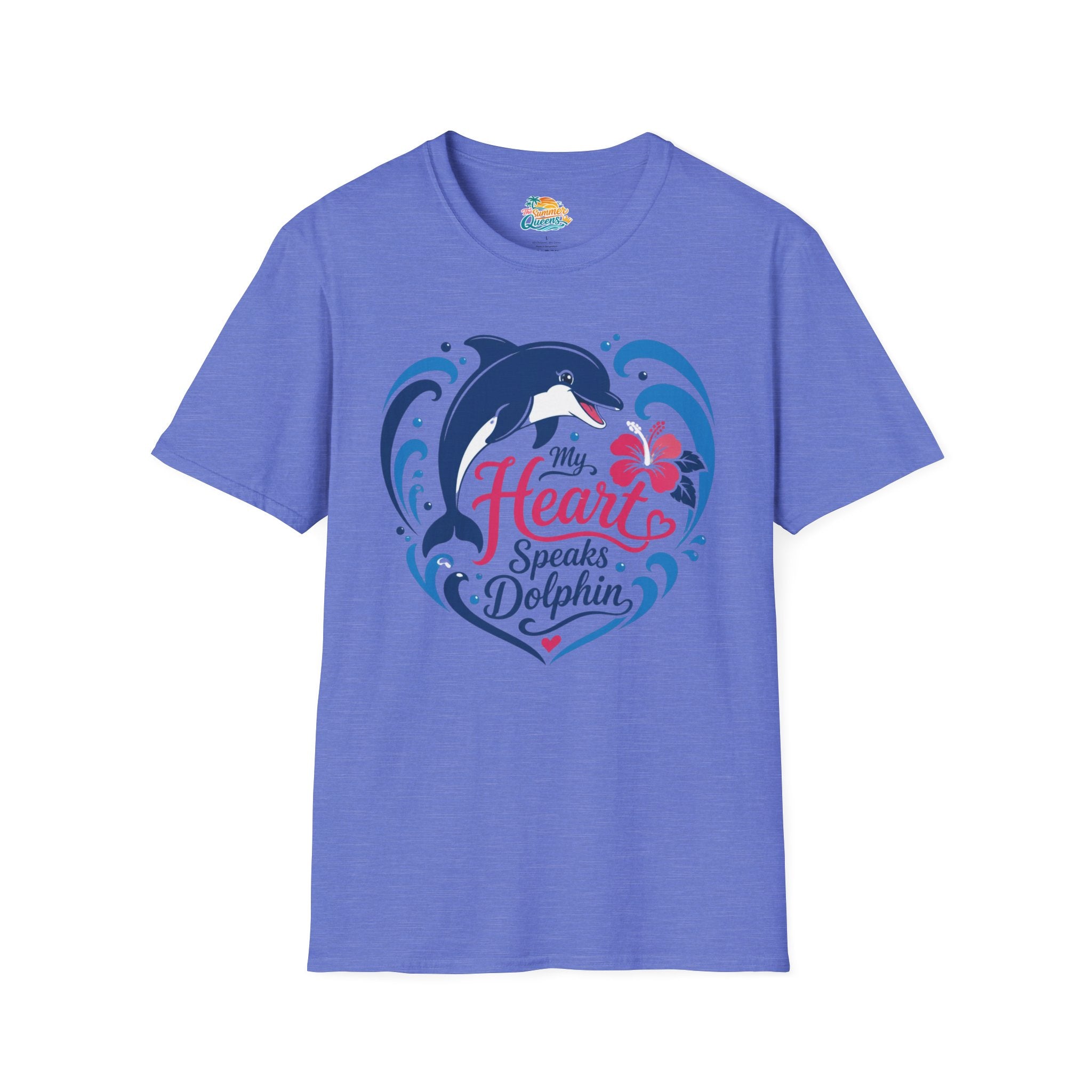 My Heart Speaks Dolphin T-Shirt