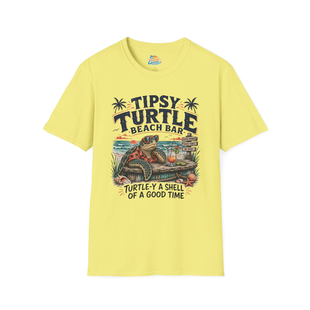Tipsy Turtle Beach Bar T-Shirt