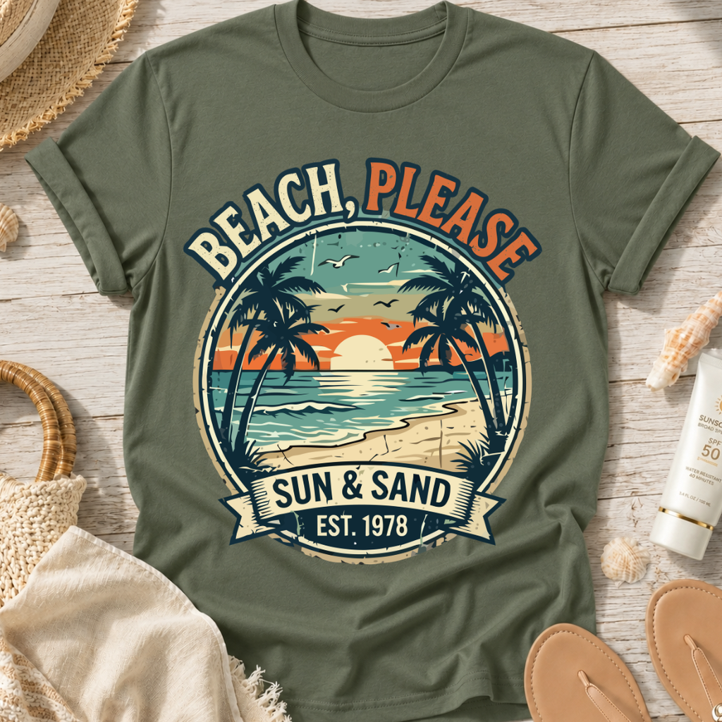 Beach, Please Sun T-Shirt