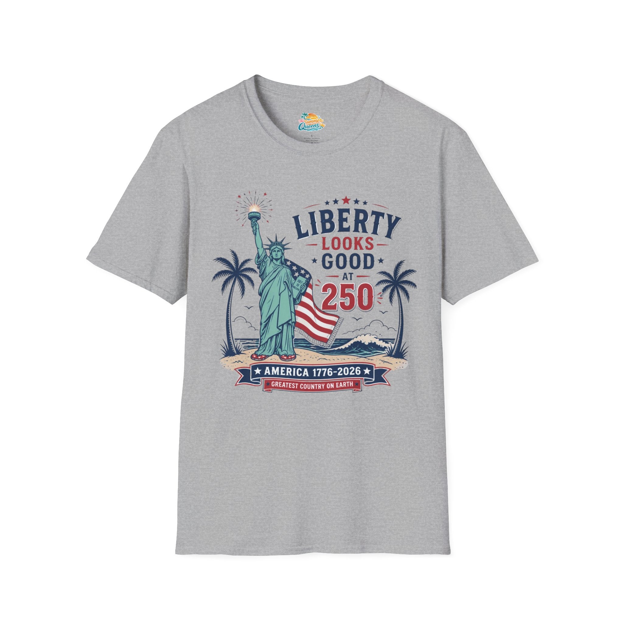 Liberty Looks Good at 250 T-Shirt