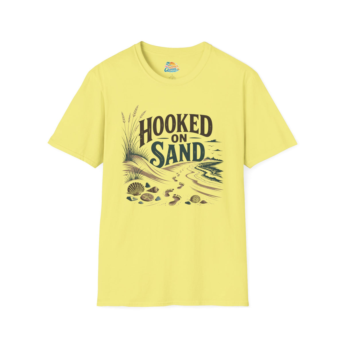 Hooked on Sand Beach T-Shirt