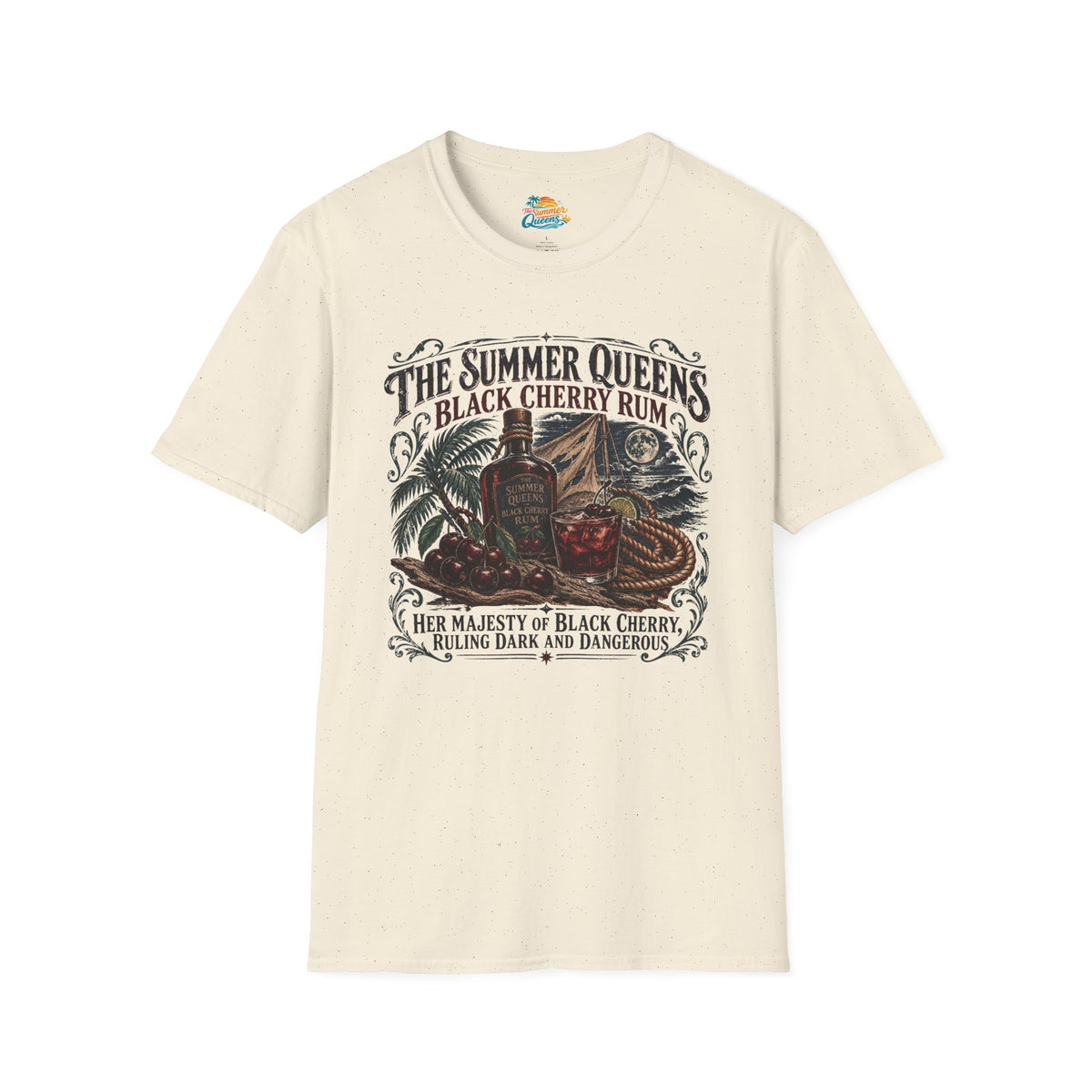 The Summer Queen’s Black Cherry Rum T-Shirt