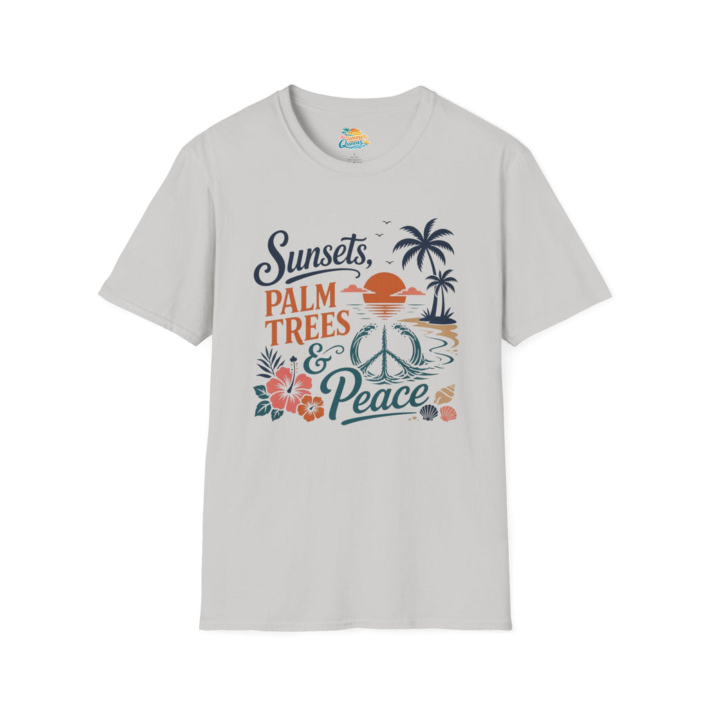 Sunsets, Palm Trees & Peace T‑Shirt