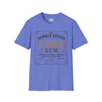 The Summer Queens Pineapple Rum Label T-Shirt