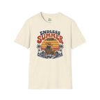 Endless Summer Club T-Shirt — Vintage Beach Sunset Graphic