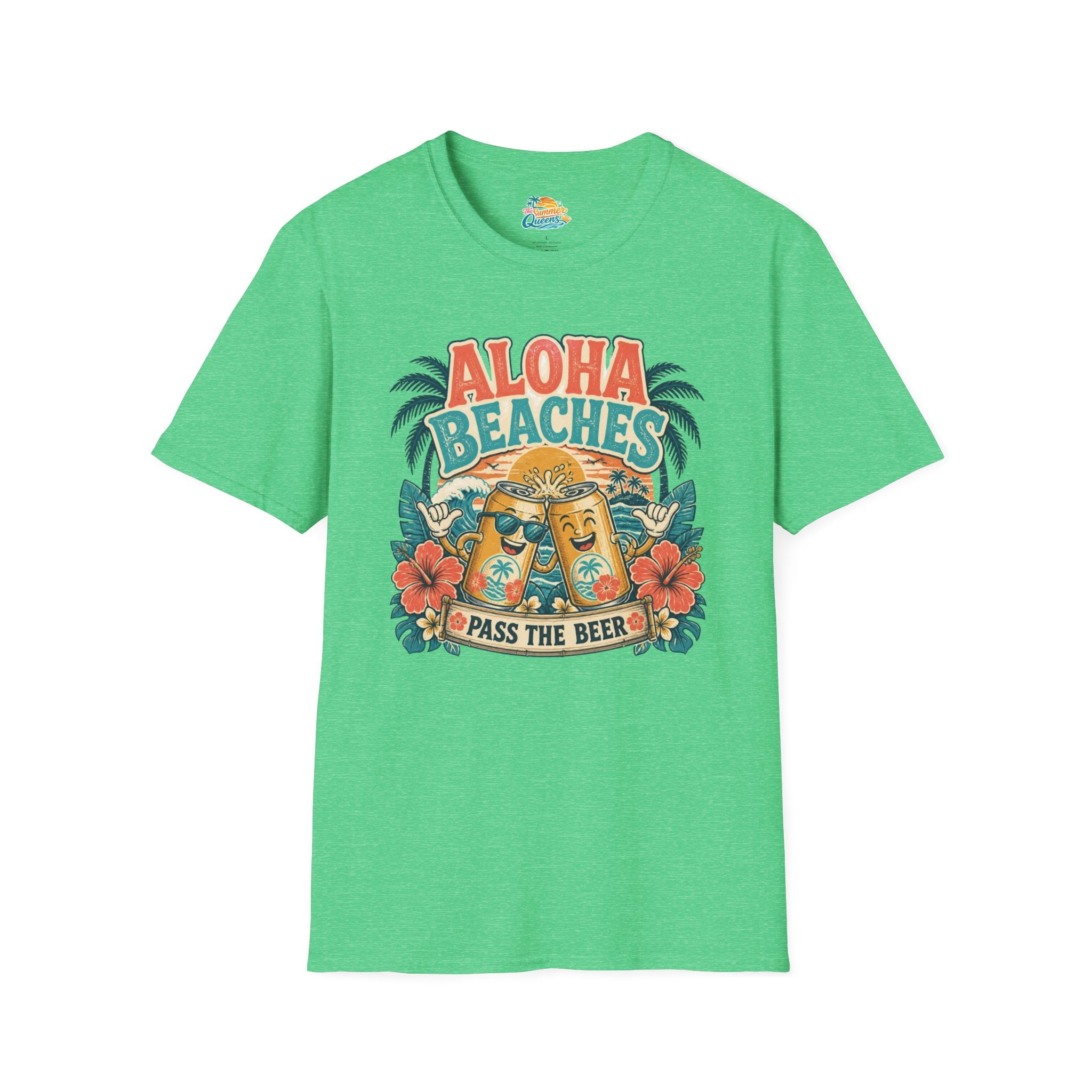 Aloha Beaches, Pass the Beer T-Shirt