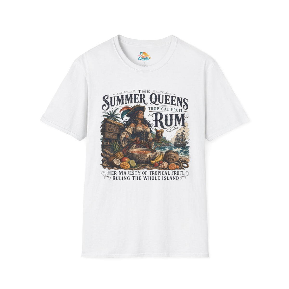 The Summer Queens Tropical Fruit Rum T-Shirt