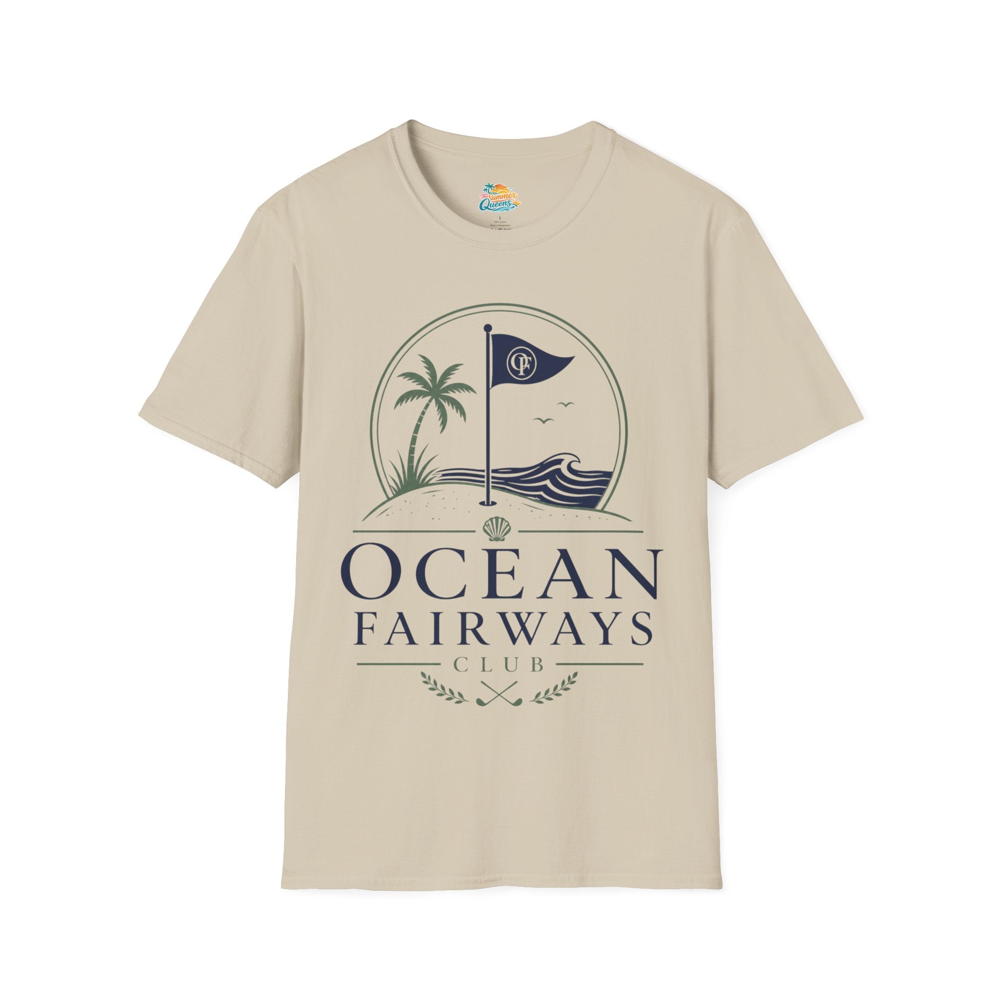 Ocean Fairways T-Shirt — Coastal Golf Club Graphic Tee