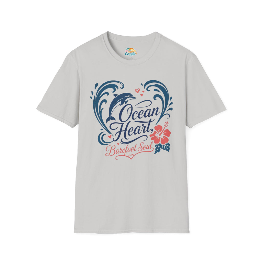 Ocean Heart Barefoot Soul T-Shirt