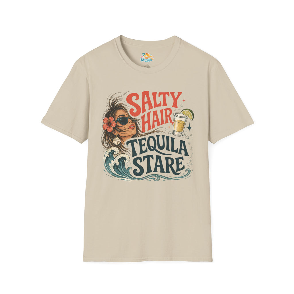 Salty Hair Tequila Stare T-Shirt