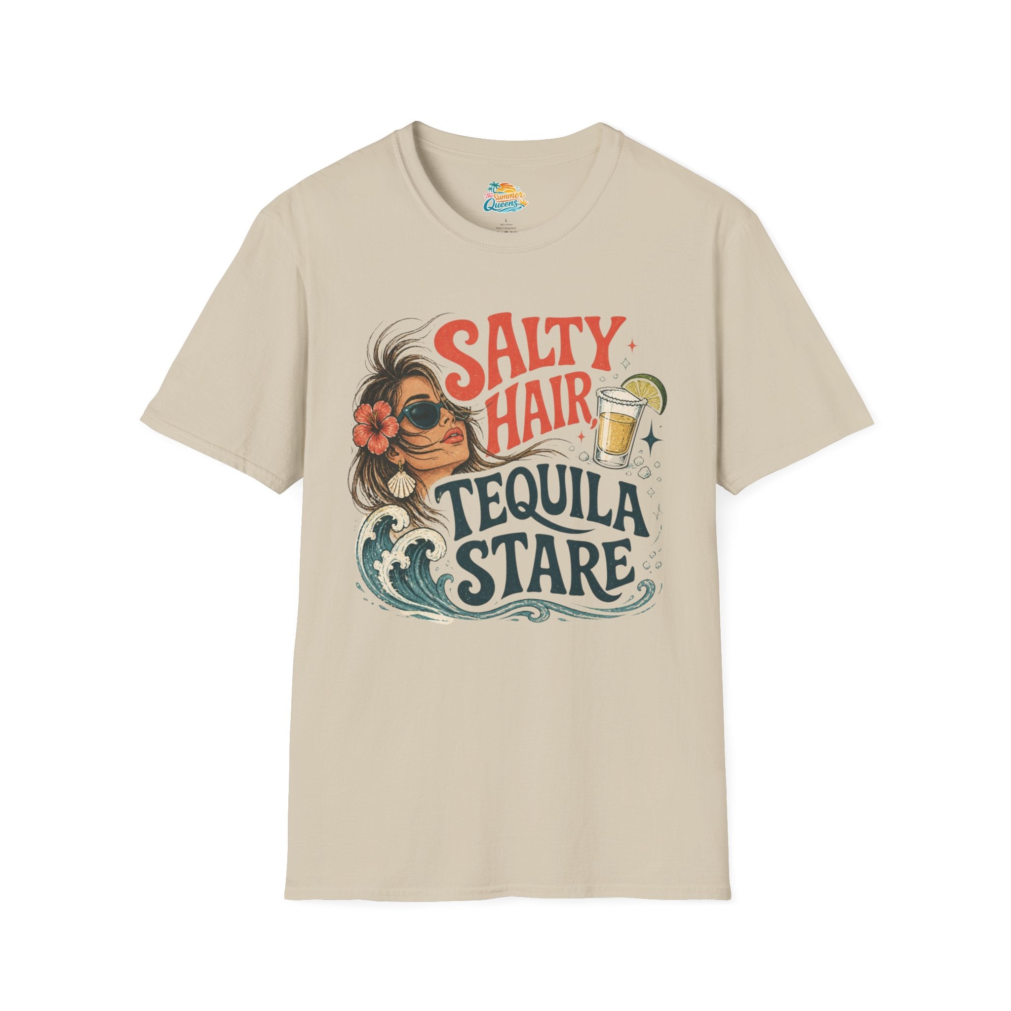 Salty Hair Tequila Stare T-Shirt