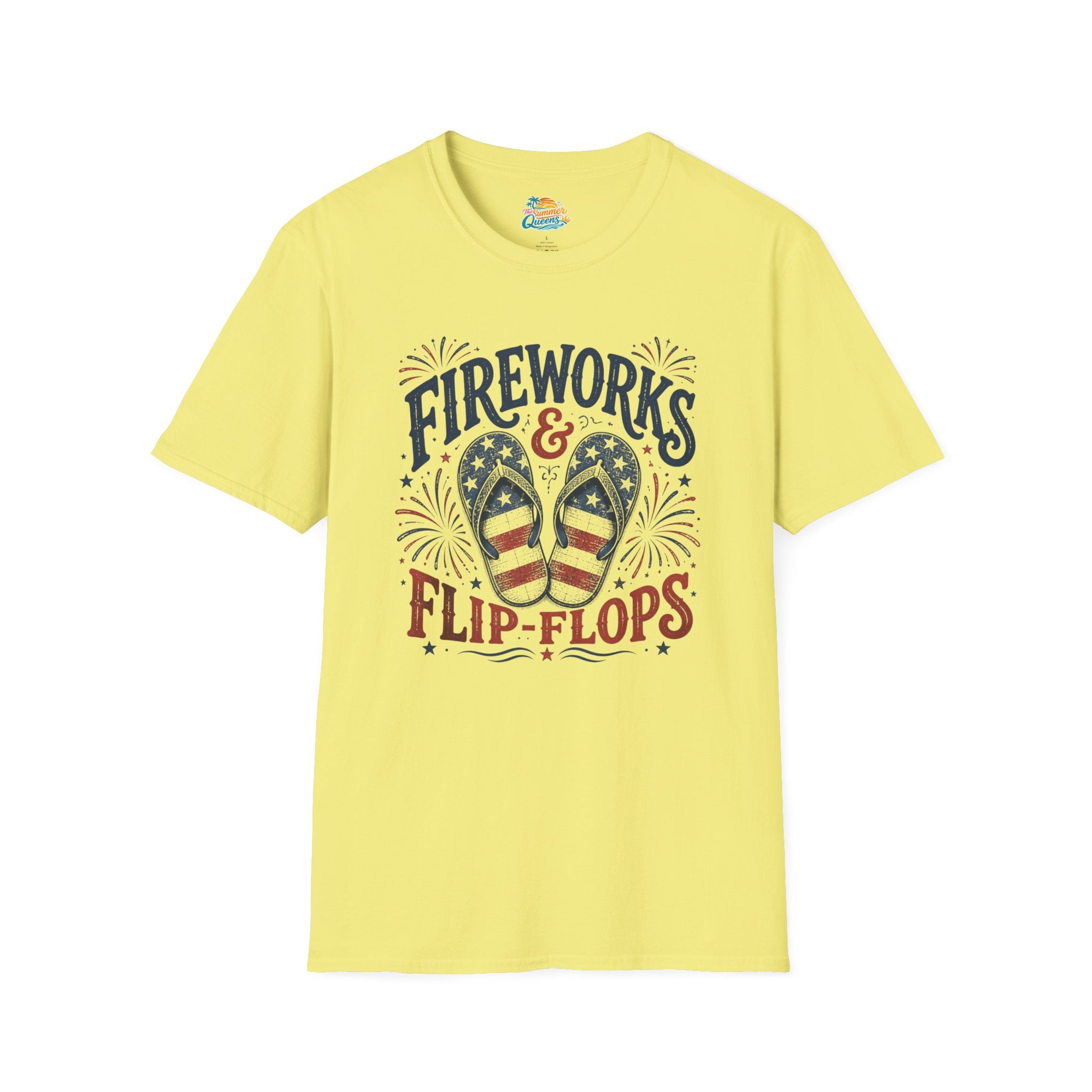 Fireworks & Flip-Flops T-Shirt