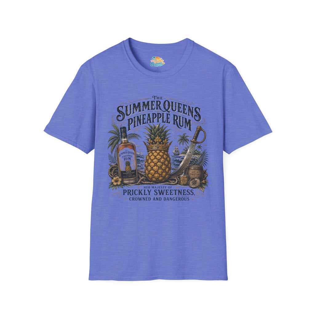 The Summer Queens Pineapple Rum Bottle T-Shirt