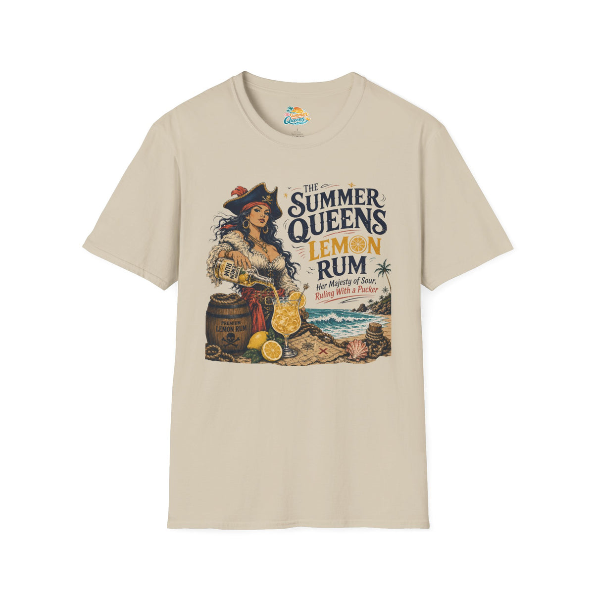 The Summer Queens Lemon Rum T-Shirt