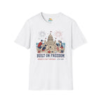 Built on Freedom Sandcastle T-Shirt