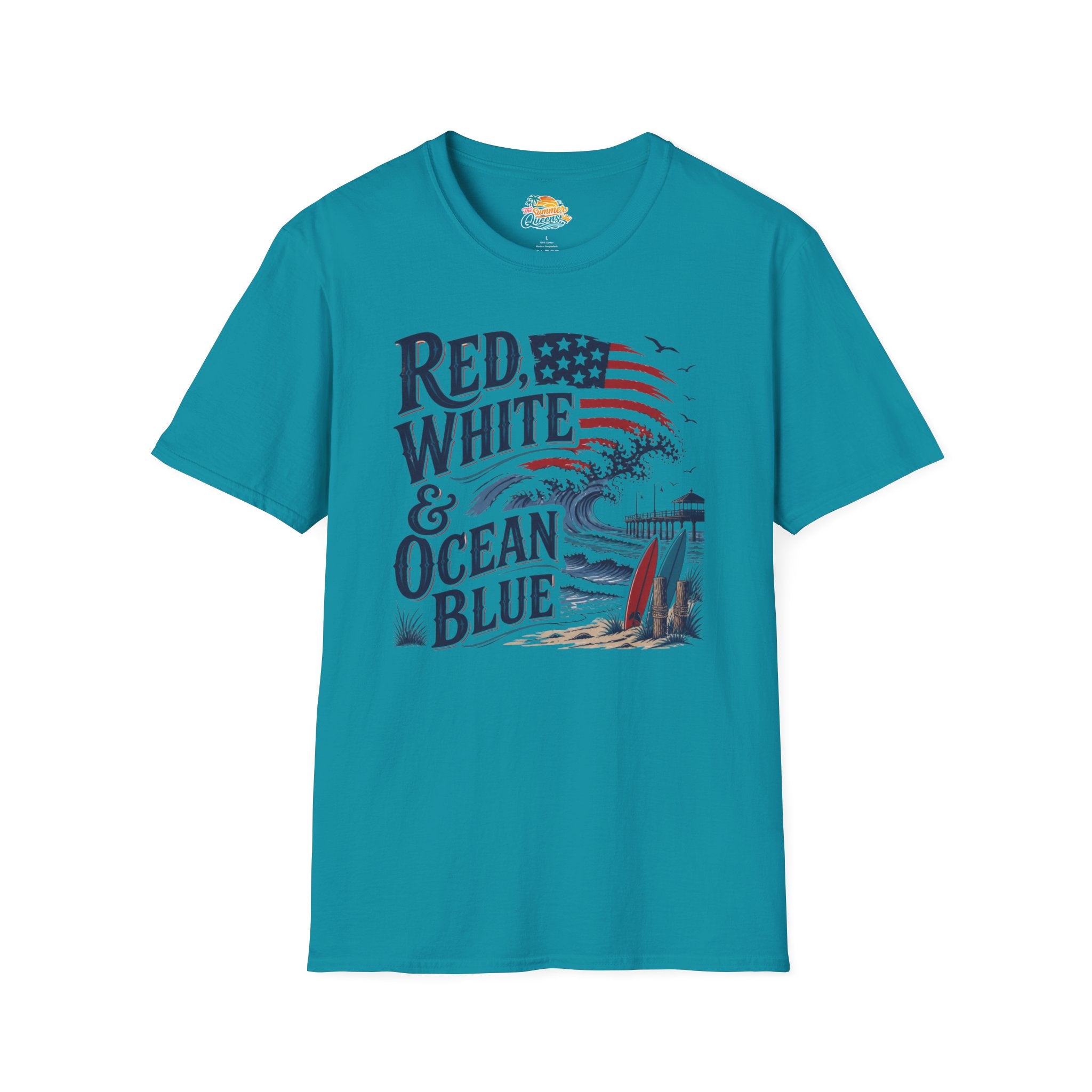 Red, White & Ocean Blue T-Shirt