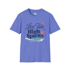 Low Tide, High Spirits Beach T-Shirt