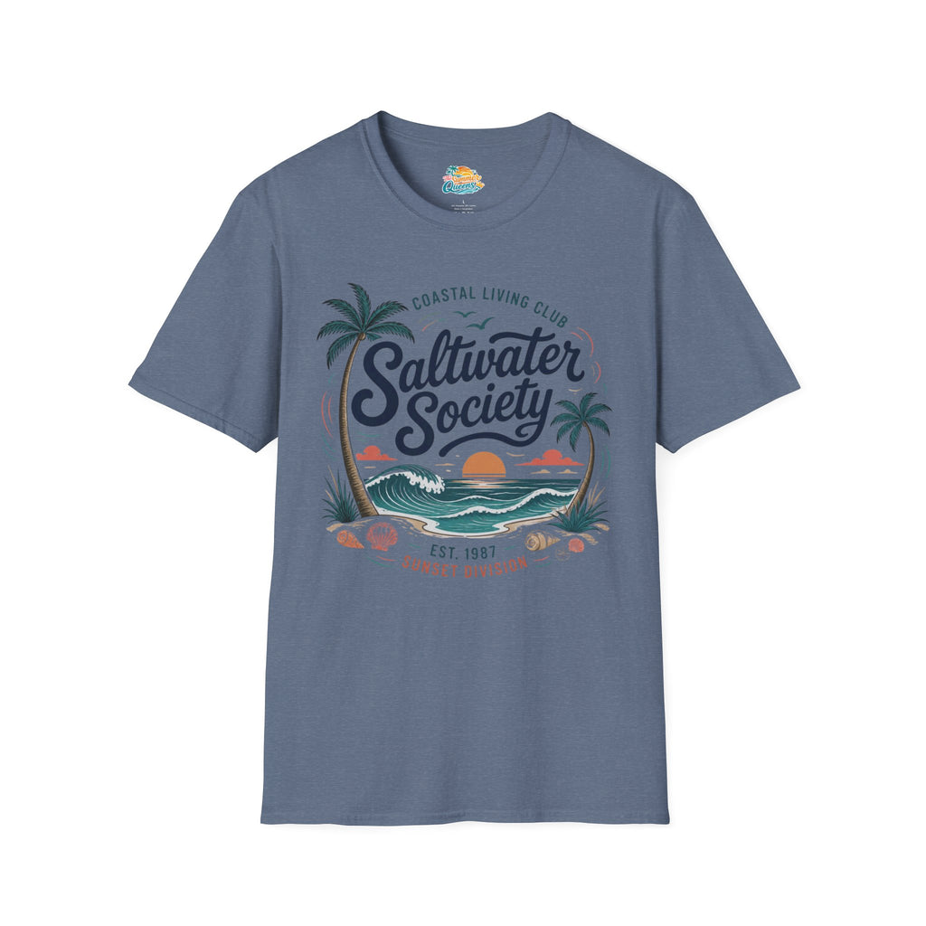 Saltwater Society Coastal Living T‑Shirt