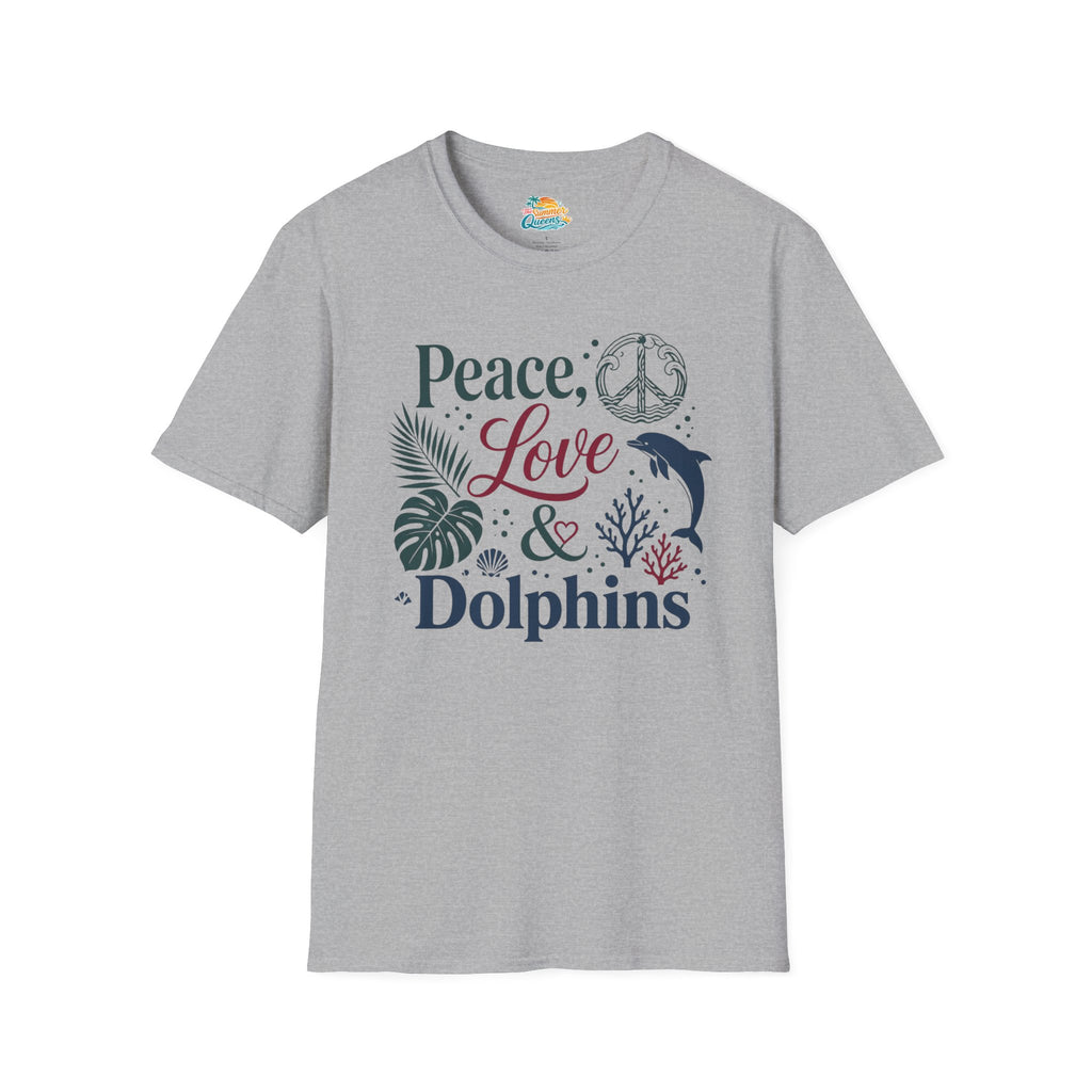 Peace, Love & Dolphins T-Shirt