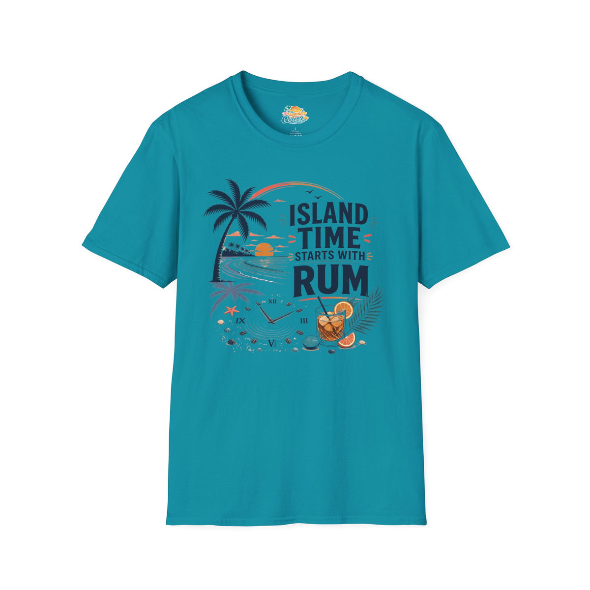 Island Time Starts With Rum T-Shirt